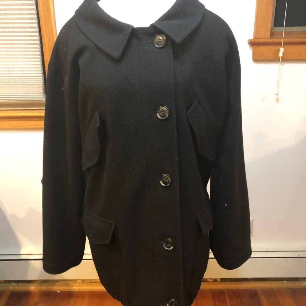 Black Winter Coat - image 1